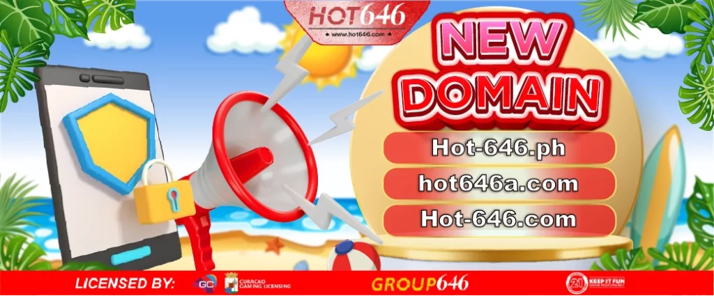 hot646 ph casino login logo