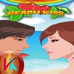 Christmas Beach Kiss